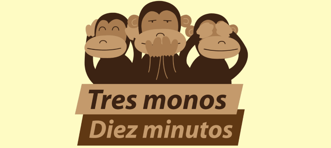 Nuevo Libro: Tres Monos, Diez Minutos
